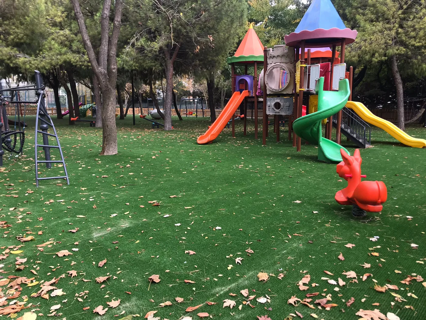 Playground surface